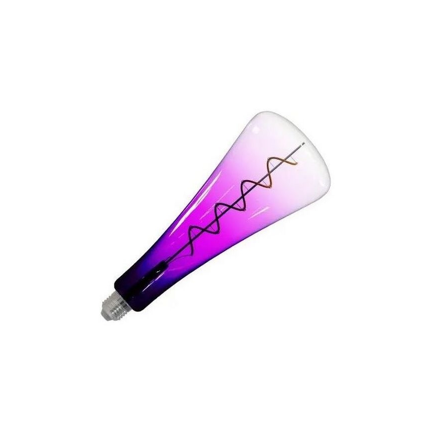LED Žarulja FILAMENT SHAPE T110 E27/5W/230V 1800K ljubičasta