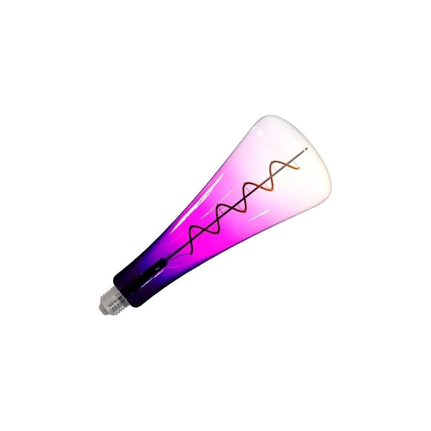 LED Žarulja FILAMENT SHAPE T110 E27/5W/230V 1800K ljubičasta