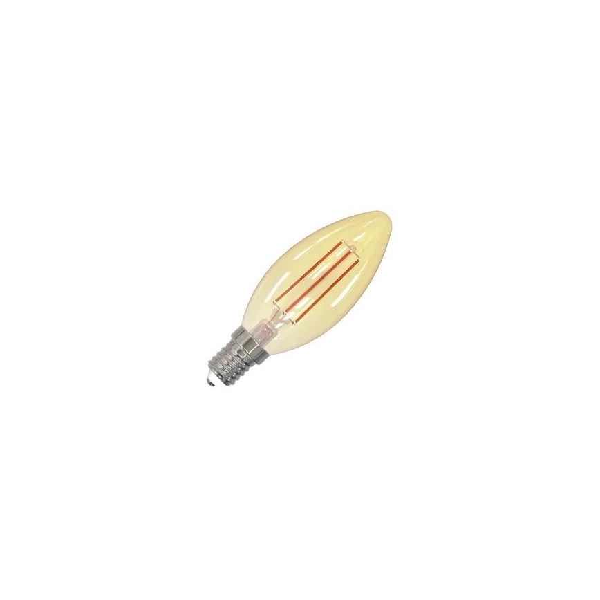 LED Žarulja FILAMENT SLIM VINTAGE C35 E14/4,5W/230V 1800K