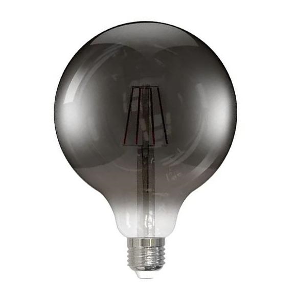 LED Žarulja FILAMENT SMOKE G125 E27/4W/230V 2000K