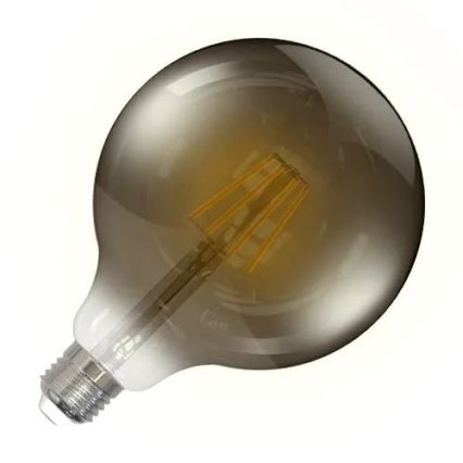 LED Žarulja FILAMENT SMOKE G125 E27/4W/230V 2000K