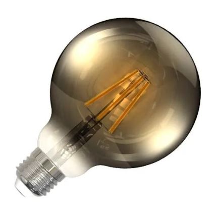 LED Žarulja FILAMENT SMOKE G95 E27/4W/230V 2000K