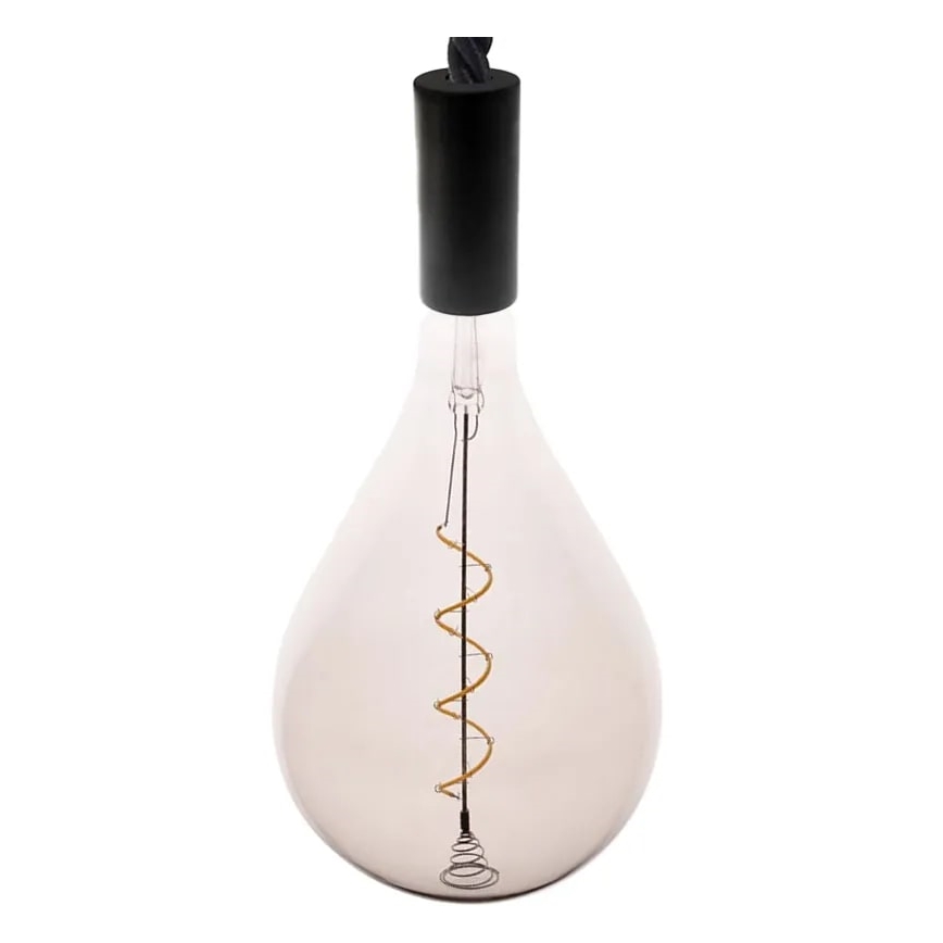 LED Žarulja FILAMENT SPIRAL SMOKE A165 E27/4W/230V 2000K