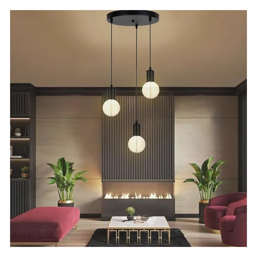 LED Žarulja FILAMENT SPIRAL SMOKE G200 E27/4W/230V 2000K