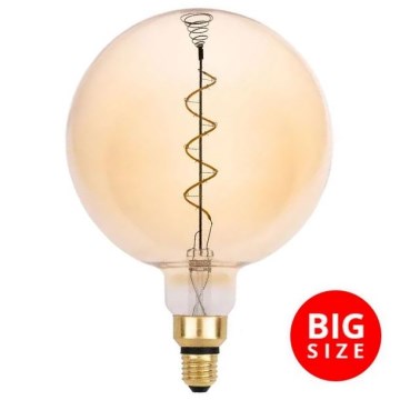 LED Žarulja FILAMENT SPIRAL VINTAGE G200 E27/4W/230V 2000K