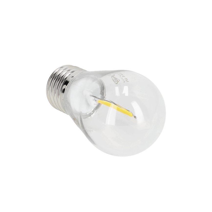 LED Žarulja FILAMENT ST45 E27/1W/230V 2700K