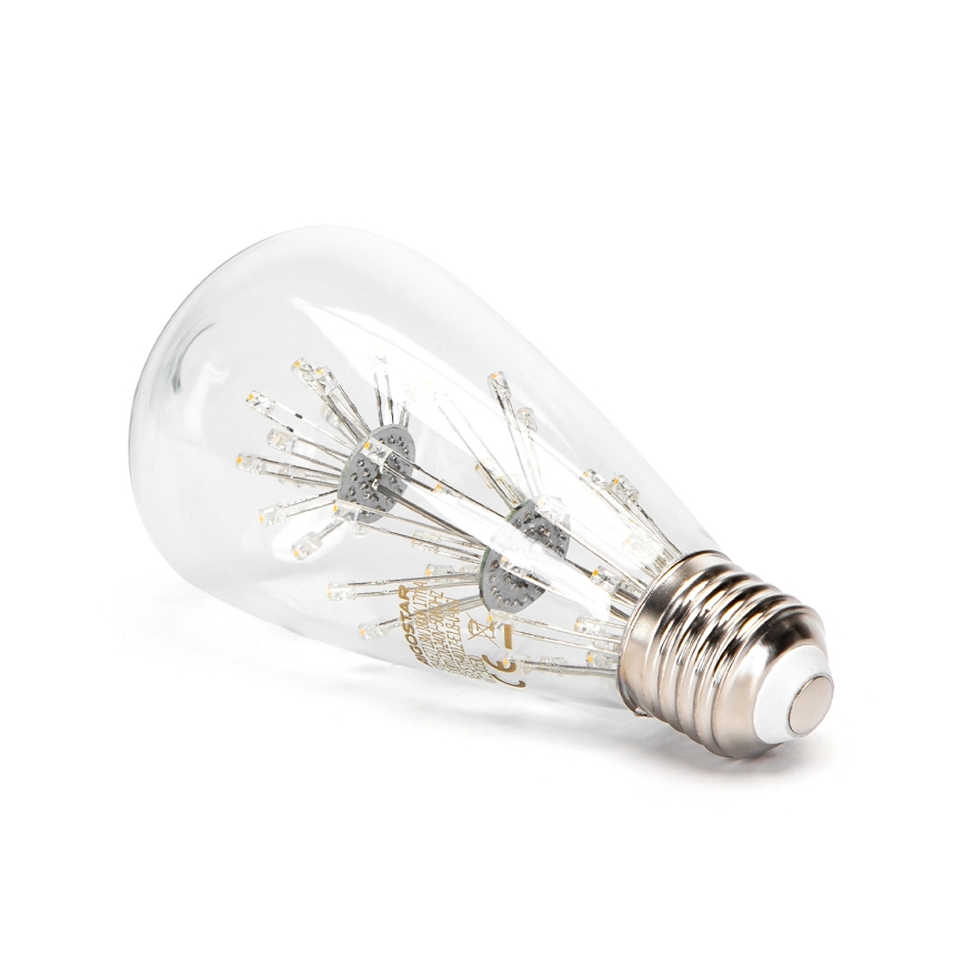 LED Žarulja FILAMENT ST64 E27/1,8W/230V 1800K - Aigostar