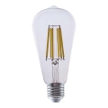 LED Žarulja FILAMENT ST64 E27/4W/230V 3000K