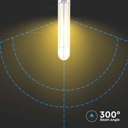 LED Žarulja FILAMENT T20 E14/4W/230V 3000K