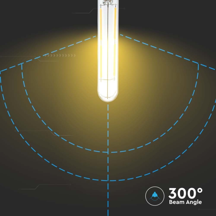 LED Žarulja FILAMENT T20 E14/4W/230V 3000K