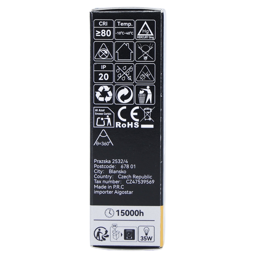 LED Žarulja FILAMENT T25 E14/4W/230V 3000K - BRILAGI