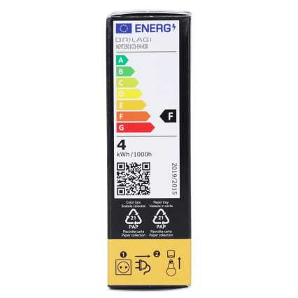 LED Žarulja FILAMENT T25 E14/4W/230V 3000K - BRILAGI