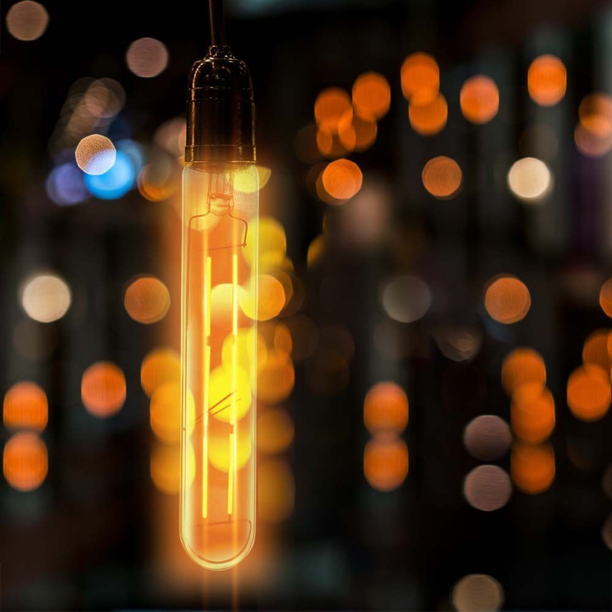LED Žarulja FILAMENT T30 E27/6W/230V 2200K