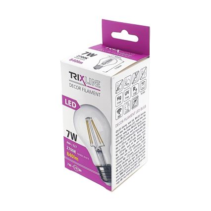LED Žarulja FILAMENT VINTAGE A60 E27/7W/230V 2700K