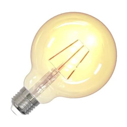 LED Žarulja FILAMENT VINTAGE G95 E27/4W/230V 2000K