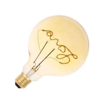 LED Žarulja FILAMENT VINTAGE LOVE G125 E27/2W/230V 2000K