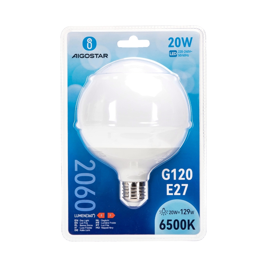 LED žarulja G120 E27/20W/230V 6500K - Aigostar