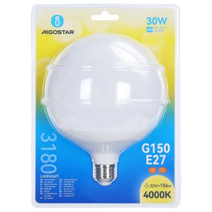LED žarulja G150 E27/30W/230V 4000K - Aigostar