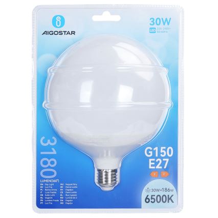 LED žarulja G150 E27/30W/230V 6500K - Aigostar