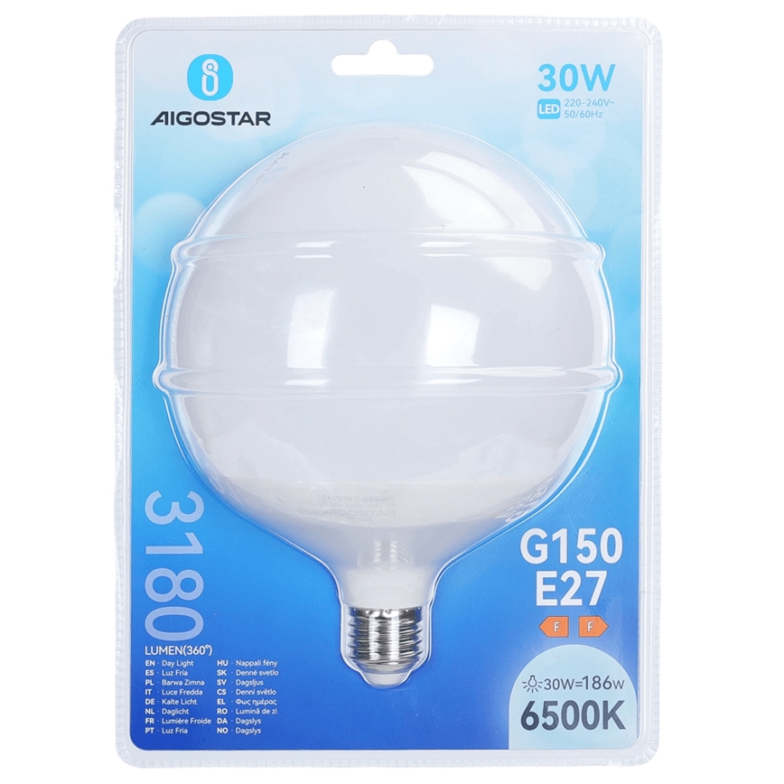 LED žarulja G150 E27/30W/230V 6500K - Aigostar