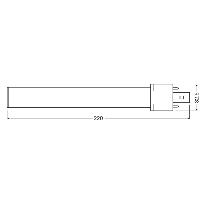 LED Žarulja G23/6W/230V 4000K - Osram