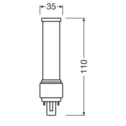 LED Žarulja G24d-1/5W/230V 4000K - Osram