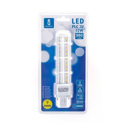 LED Žarulja G24D-3/12W/230V 3000K - Aigostar