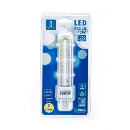 LED Žarulja G24D-3/12W/230V 4000K - Aigostar