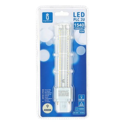 LED Žarulja G24D-3/15W/230V 4000K - Aigostar