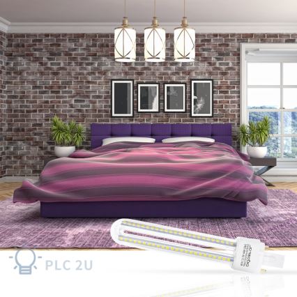 LED Žarulja G24D-3/15W/230V 6500K - Aigostar