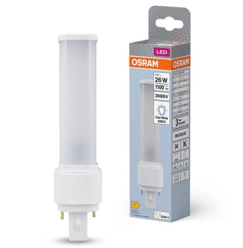 LED Žarulja G24d-3/9W/230V 4000K - Osram