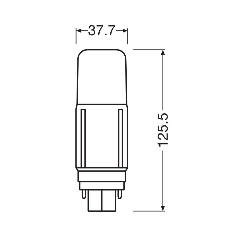 LED Žarulja G24d/9,5W/230V 4000K - Osram