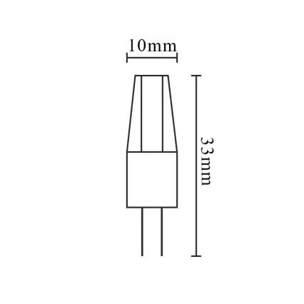 LED Žarulja G4/1,5W/12V 4000K