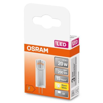 LED Žarulja G4/1,8W/12V 2700K - Osram