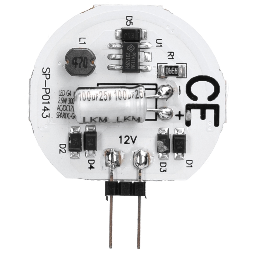 LED žarulja G4/2,5W/12V 3000K - Aigostar