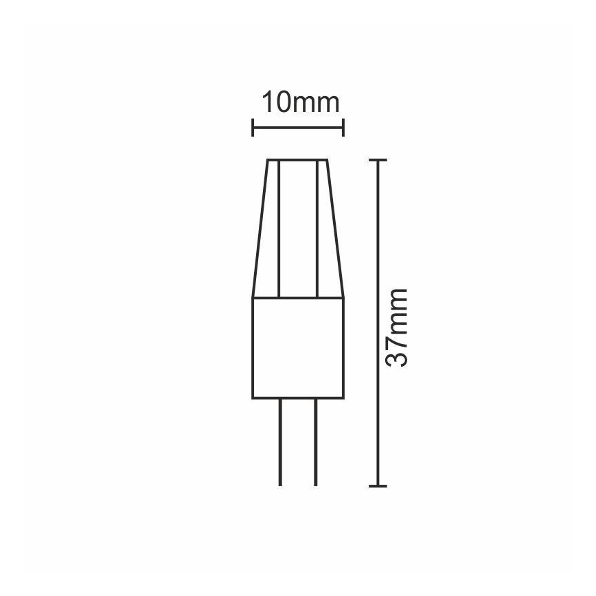 LED Žarulja G4/2W/12V 2800K