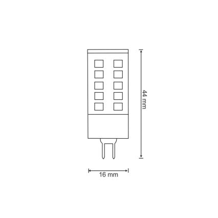 LED žarulja G4/3W/12V 6500K