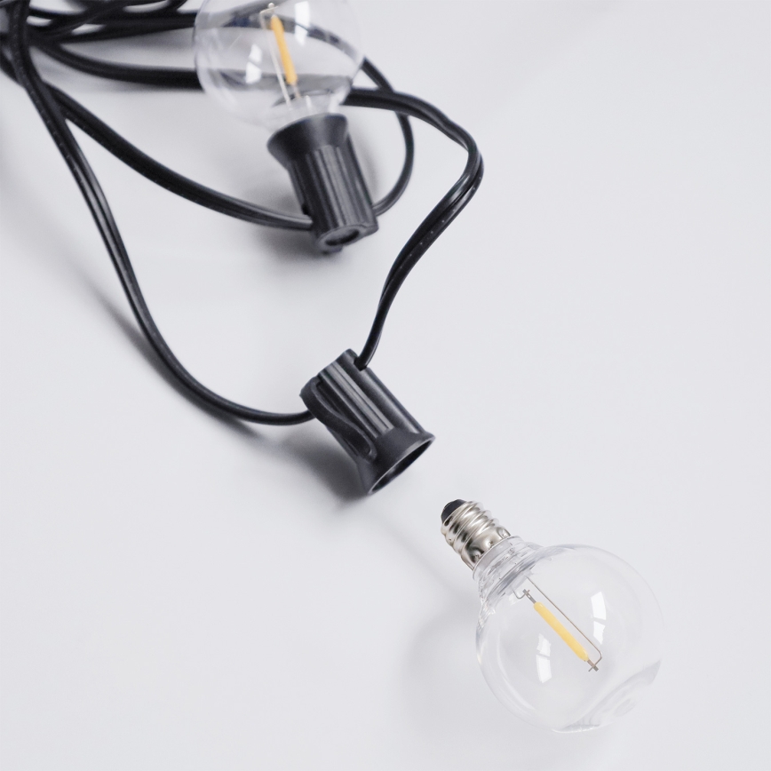 LED Žarulja G40 E12/0,6W/24V 3000K - Brilagi
