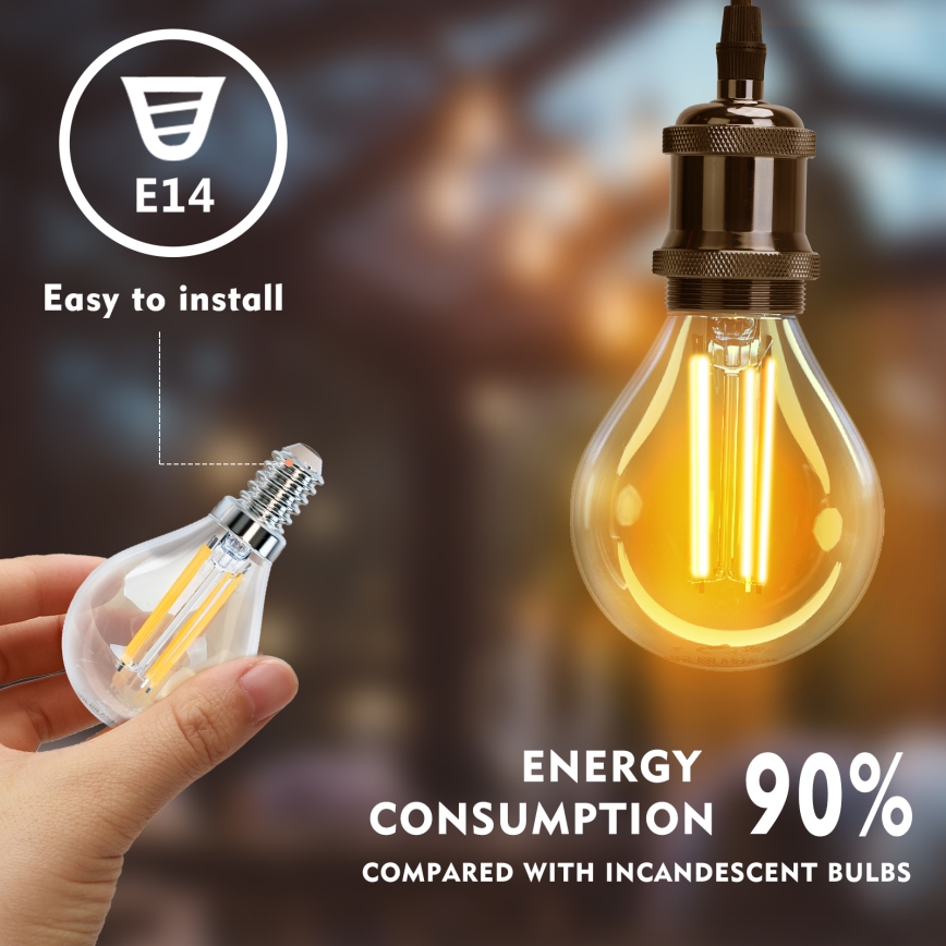 LED Žarulja G45 E14/4W/230V 2700K - Aigostar