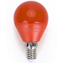 LED Žarulja G45 E14/4W/230V narančasta - Aigostar