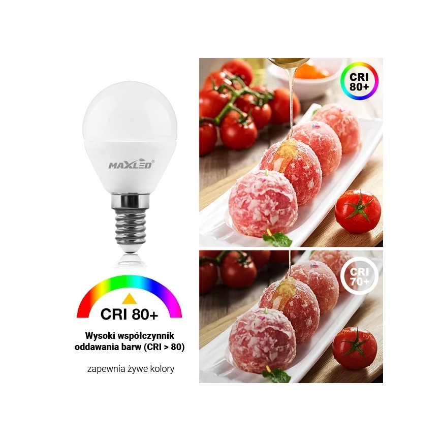 LED Žarulja G45 E14/7W/230V 4000K