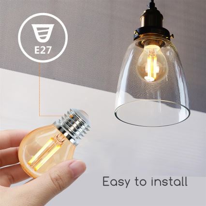 LED Žarulja G45 E27/4W/230V 2200K - Aigostar