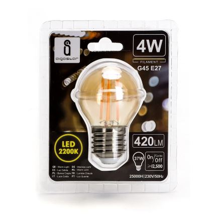 LED Žarulja G45 E27/4W/230V 2200K - Aigostar