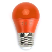 LED Žarulja G45 E27/4W/230V narančasta - Aigostar