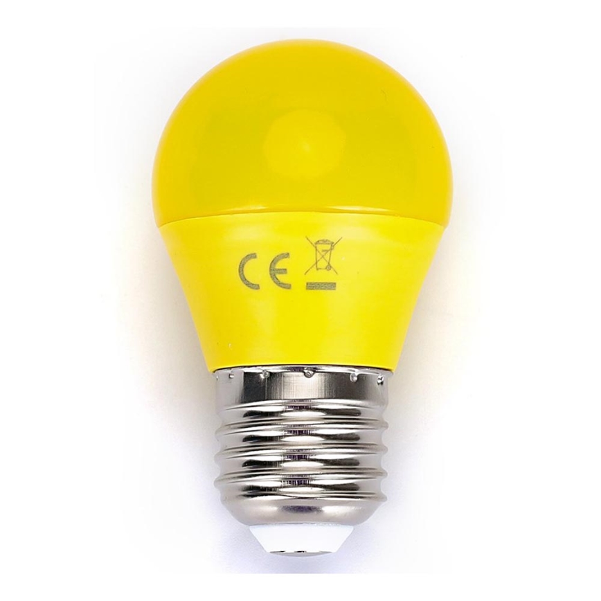 LED Žarulja G45 E27/4W/230V žuta - Aigostar