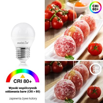 LED Žarulja G45 E27/8W/230V 4000K