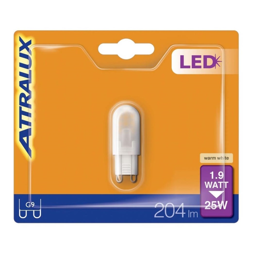 LED Žarulja G9/1,9W/230V 2700K - Attralux