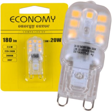 LED žarulja G9/2,5W/230V 3000K