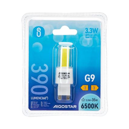 LED Žarulja G9/3,3W/230V 6500K - Aigostar