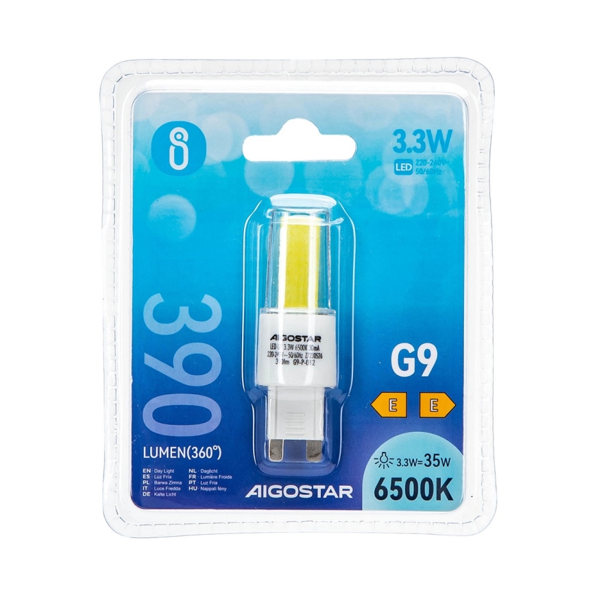 LED Žarulja G9/3,3W/230V 6500K - Aigostar